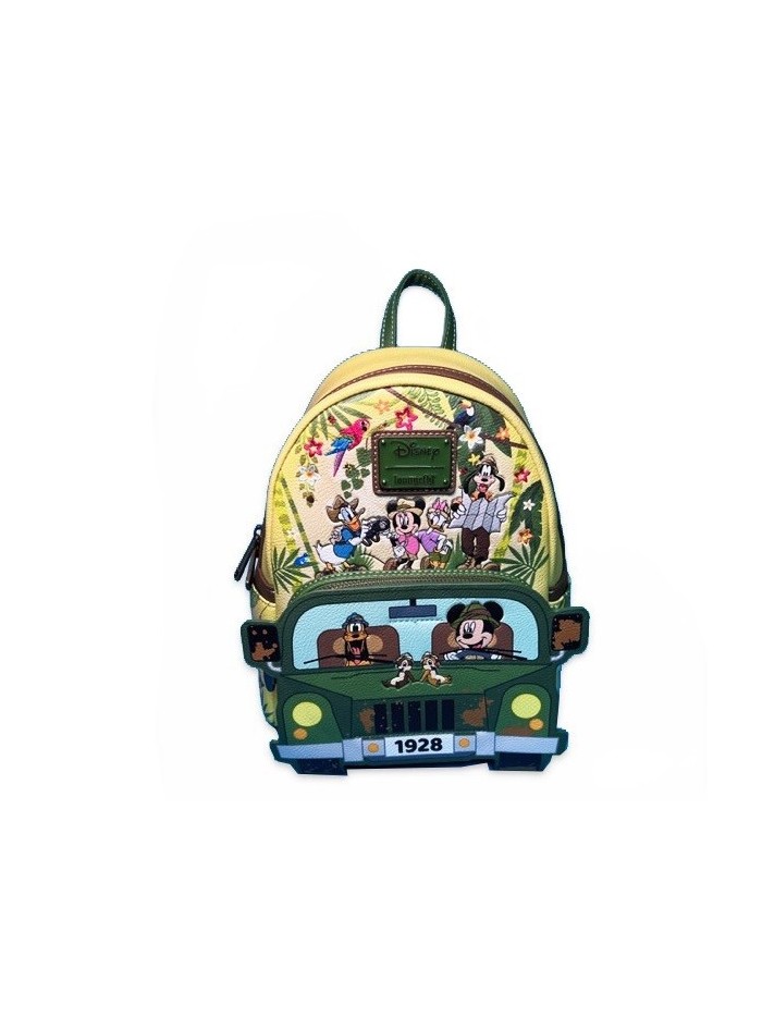 Mini Sac À Dos Exclusif Mickey Ses Amis Expédition Dans La Jungle Disney Loungefly