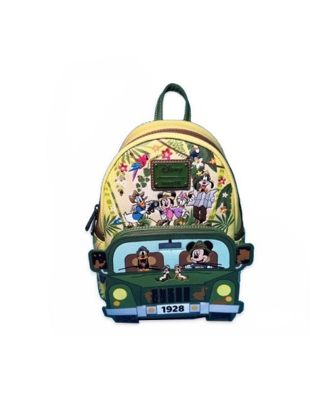 Mini Sac À Dos Exclusif Mickey Ses Amis Expédition Dans La Jungle Disney Loungefly