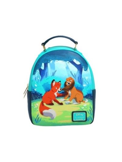 Mini Sac À Dos Exclusif Rox Et Rouky Forest Disney Loungefly