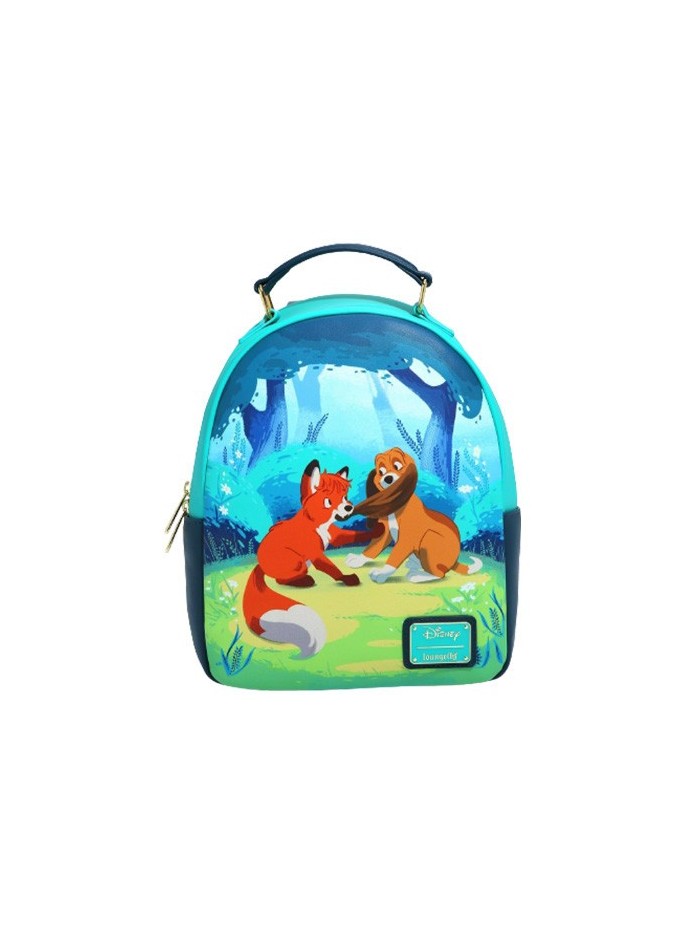 Mini Sac À Dos Exclusif Rox Et Rouky Forest Disney Loungefly