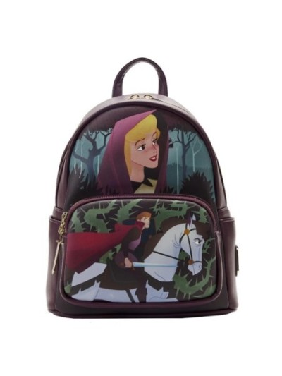 Mini Sac À Dos Exclusif Aurore Disney Loungefly La Belle Au Bois Dormant