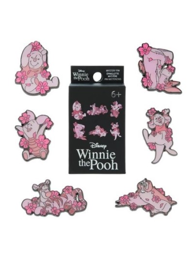 Pin's Winnie Et Ses Amis Fleurs De Cerisier Disney Winnie L'ourson