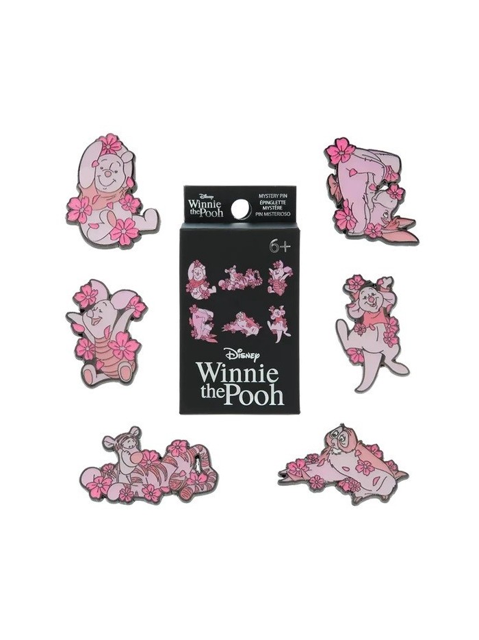 Pin's Winnie Et Ses Amis Fleurs De Cerisier Disney Winnie L'ourson