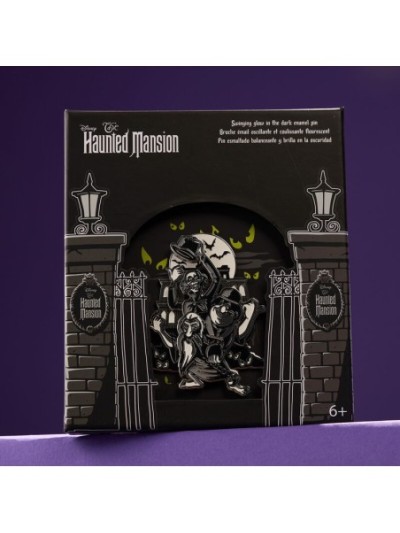 Pin Coffret Collector Phosphorescent Fantômes Auto-Stoppeurs Le Manoir Hanté