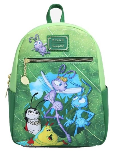 Mini Sac À Dos Feuille 1001 Pattes Disney Pixar Loungefly