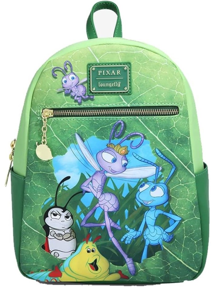 Mini Sac À Dos Feuille 1001 Pattes Disney Pixar Loungefly