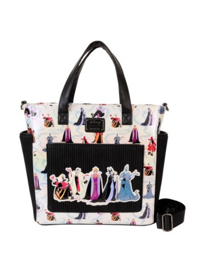 Convertible Sac À Dos Tote Bag Irisé Villains Disney Loungefly