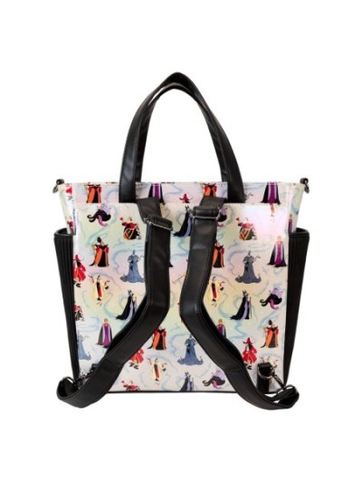 Convertible Sac À Dos Tote Bag Irisé Villains Disney Loungefly