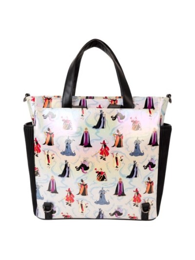 Convertible Sac À Dos Tote Bag Irisé Villains Disney Loungefly