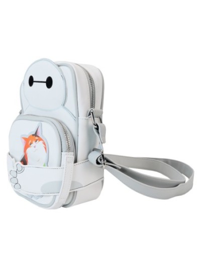 Sac À Bandoulière Avec Porte-Monnaie Baymax Mochi Disney Loungefly Les Nouveaux Héros 10E Anniversaire