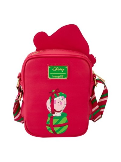 Sac À Bandoulière Avec Porte-Monnaie Winnie Cosplay Père Noël Et Porcinet Disney Loungefly Winnie L'ourson