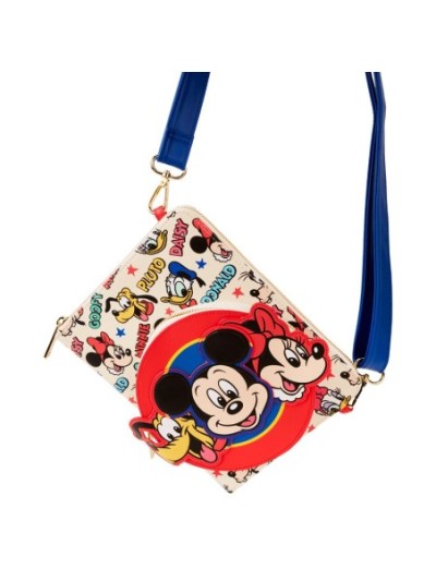 Journal À Bandoulière Rechargeable Mickey Friends Disney Loungefly