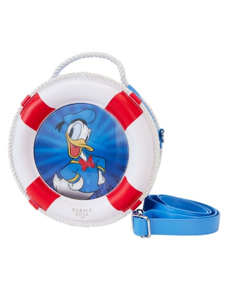 Sac Bandoulière Lenticulaire 90E Anniversaire De Donald Duck Disney Loungefly