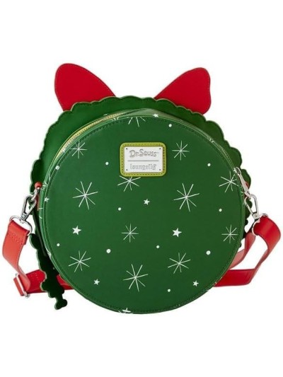 Dr Seuss Grinch Sac À Bandoulière Couronne De Noël Disney Loungefly