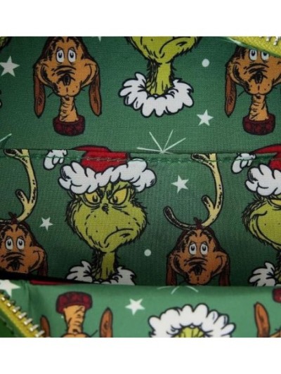 Dr Seuss Grinch Sac À Bandoulière Couronne De Noël Disney Loungefly