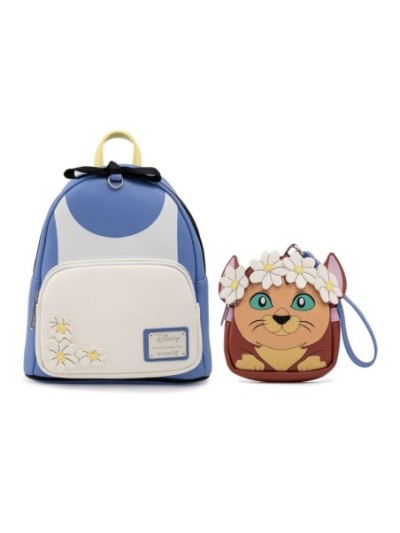 Mini Sac À Dos Alice Aux Pays Des Merveilles Avec Pochette Detachable Disney Loungefly