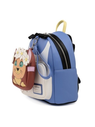 Mini Sac À Dos Alice Aux Pays Des Merveilles Avec Pochette Detachable Disney Loungefly