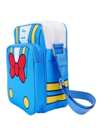 Sac Bandoulière En Nylon Pour Passeport 90E Anniversaire De Donald Duck Disney Loungefly