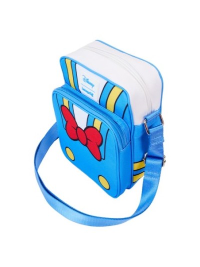 Sac Bandoulière En Nylon Pour Passeport 90E Anniversaire De Donald Duck Disney Loungefly