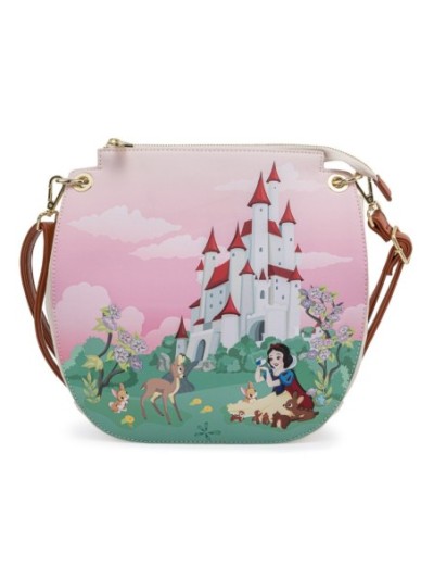 Sac Bandoulière Chateau De Blanche Neige Disney Loungefly