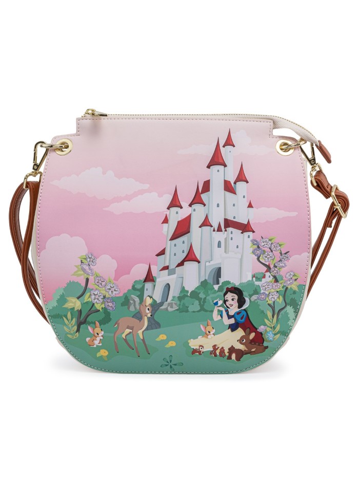 Sac Bandoulière Chateau De Blanche Neige Disney Loungefly