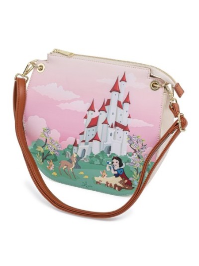 Sac Bandoulière Chateau De Blanche Neige Disney Loungefly