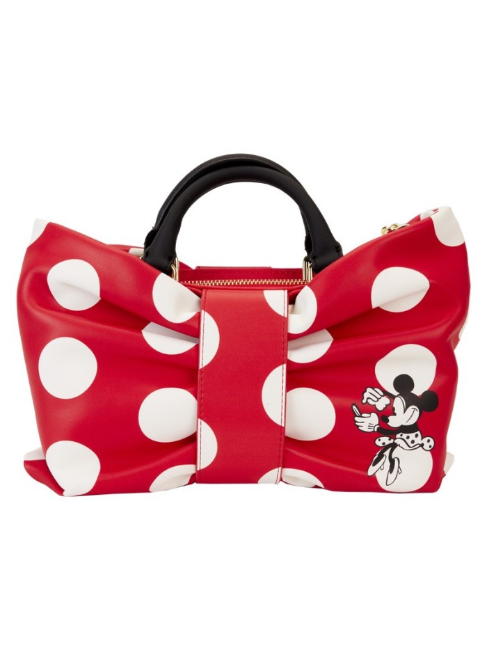 Sac À Bandoulière Minnie Fait Vibrer Les Points Disney Loungefly