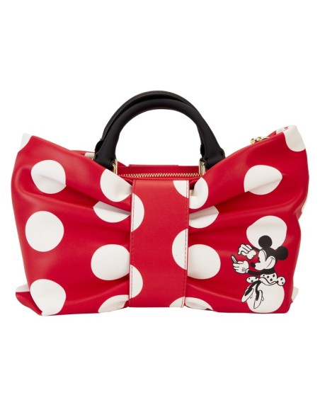 Sac À Bandoulière Minnie Fait Vibrer Les Points Disney Loungefly