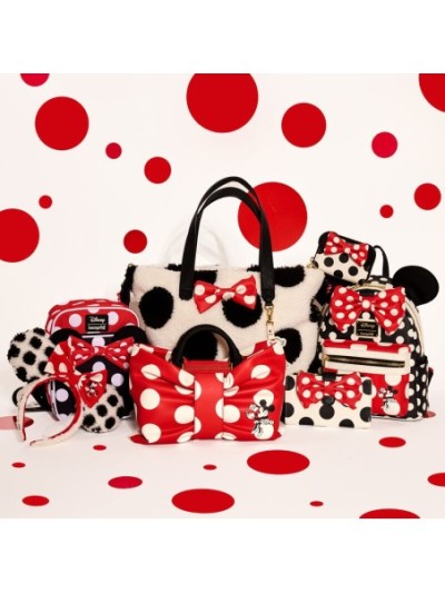 Sac À Bandoulière Minnie Fait Vibrer Les Points Disney Loungefly