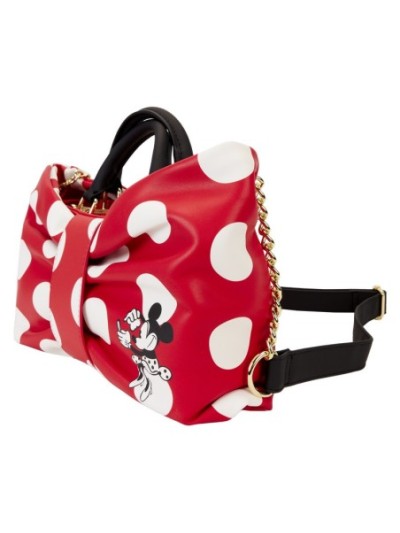 Sac À Bandoulière Minnie Fait Vibrer Les Points Disney Loungefly