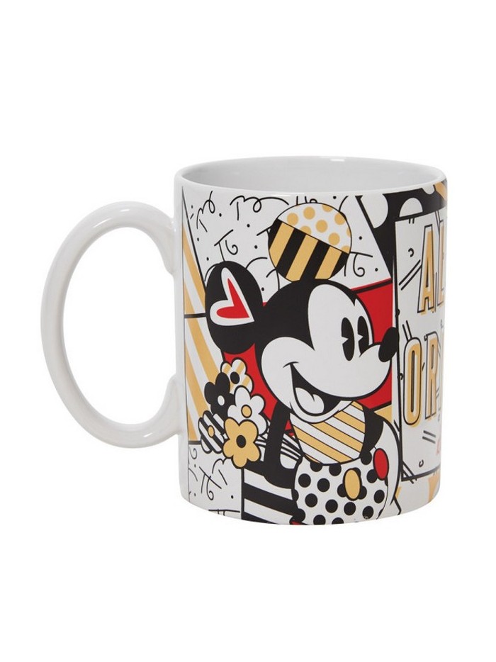 Figurine Tasse Mickey Minnie Midas Disney Britto