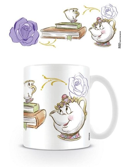 Mug La Belle Et La Bête Mrs Samovar Chip Disney