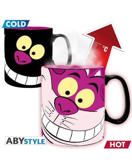 Mug Thermoréactif Chat Du Cheshire Disney