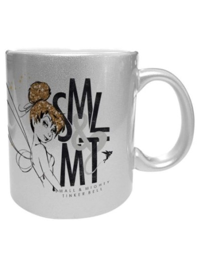 Mug Clochette Argenté Disney