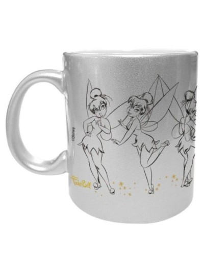 Mug Clochette Argenté Disney