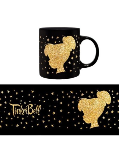 Mug Peter Pan Clochette Paillettes Disney