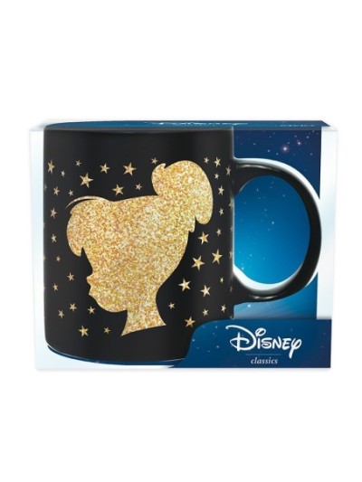 Mug Peter Pan Clochette Paillettes Disney