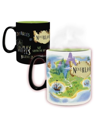 Mug Thermoréactif Peter Pan Neverland Disney