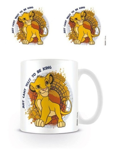 Mug Le Roi Lion "Cant Wait To Be King" Disney