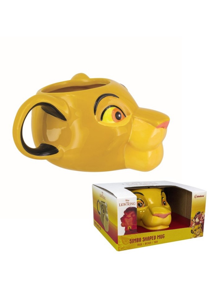 Mug 3D Simba Le Roi Lion Disney