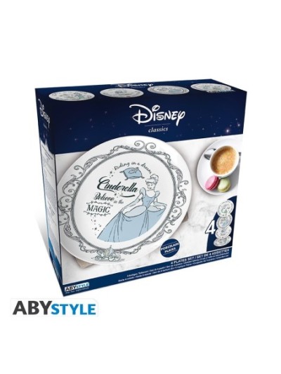 Set De 4 Assiettes Princesses Disney Disney