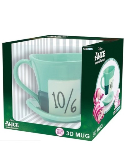 Mug 3D Le Chapelier Fou Disney Alice Au Pays Des Merveilles