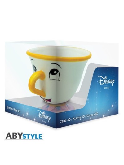 Mug 3D La Belle Et La Bête Disney