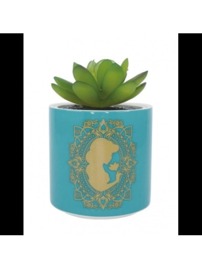 Fausse Plante En Pot Turquoise Aladdin Disney