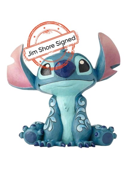 Figurine Big Stitch Signé Par Jim Shore Disney Traditions