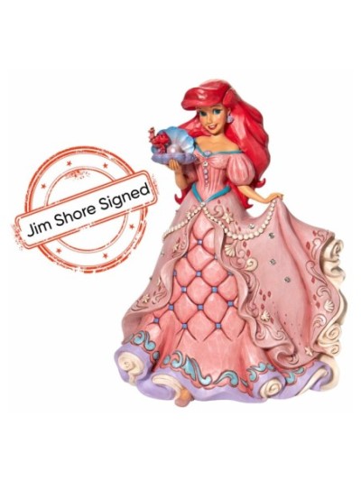 Figurine Ariel Deluxe Princess Signé Par Jim Shore Disney Traditions