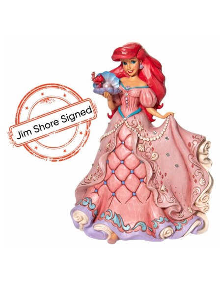 Figurine Ariel Deluxe Princess Signé Par Jim Shore Disney Traditions