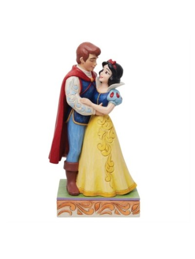 Figurine Blanche-Neige Et Le Prince Signé Par Jim Shore Disney Traditions