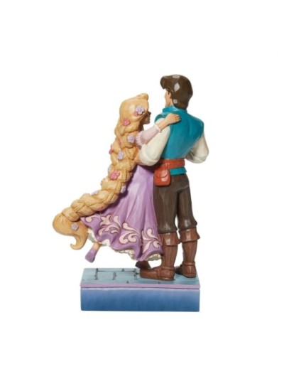 Figurine Raiponce Flynn Love Signé Par Jim Shore Disney Traditions