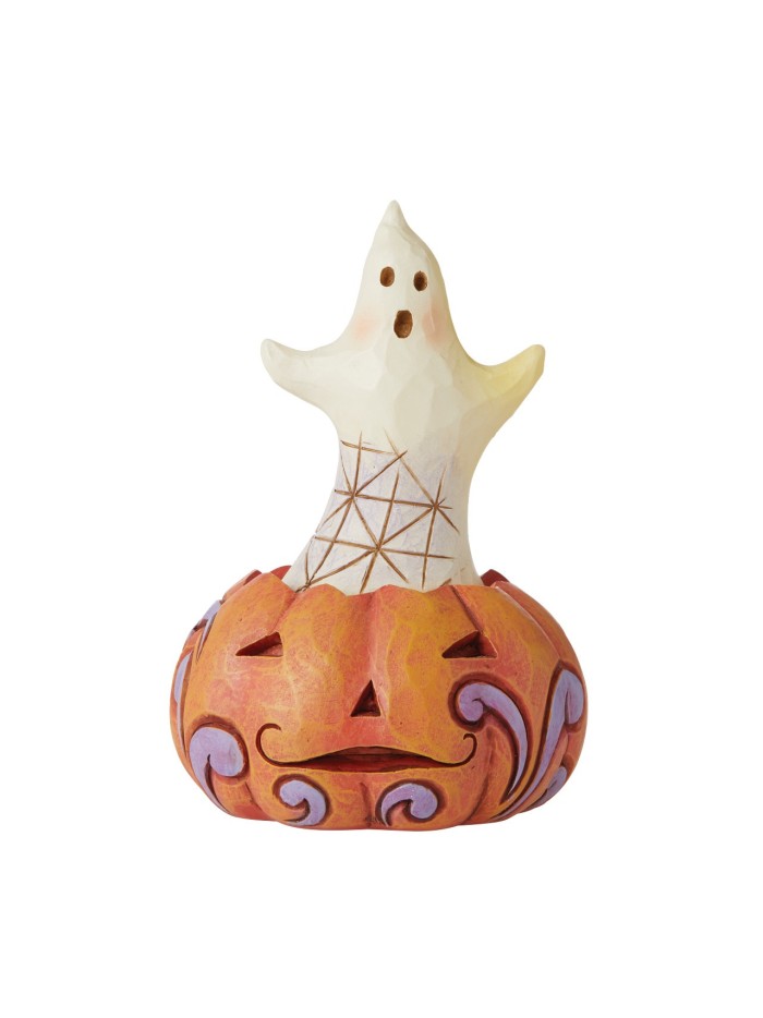 Citrouille D'halloween Mini Figurine Jim Shore Heartwood Creek